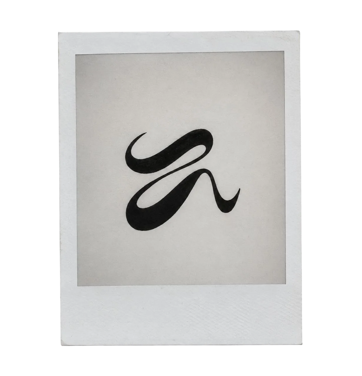 Polaroid con el logo de Azu