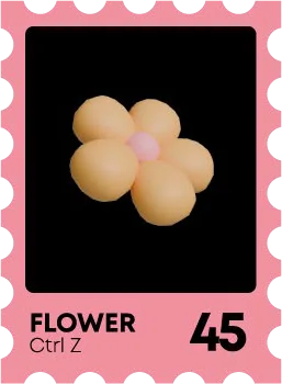 Sello Flower 45
